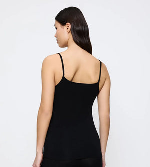 Triumph - Beauty Layers Spaghetti Top Wool Black