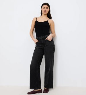 Triumph - Beauty Layers Spaghetti Top Wool Black