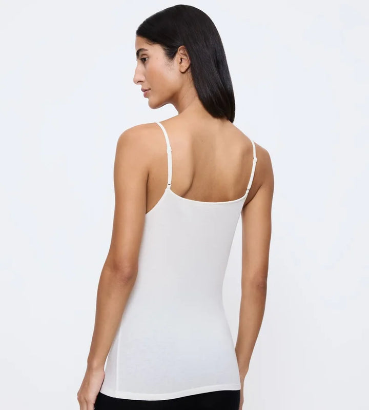 Triumph - Beauty Layers Spaghetti Top Wool Ecru White