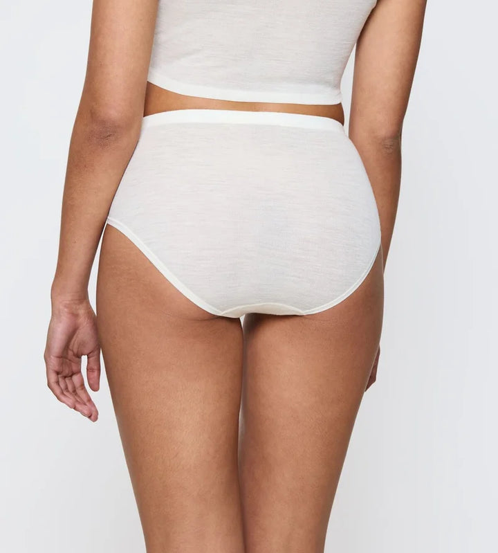 Triumph - Beauty Layers Maxi Brief Wool Ecru White