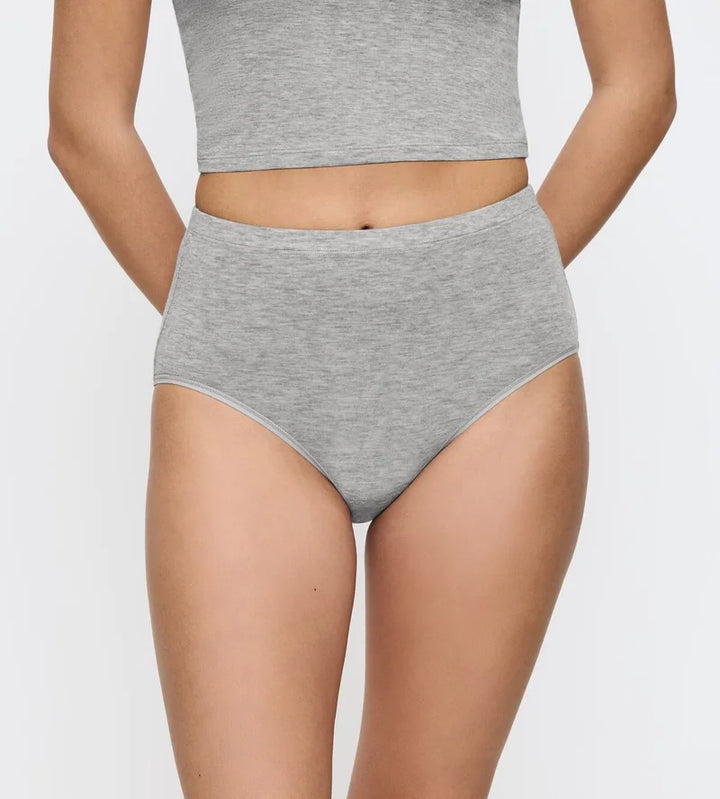 Triumph - Beauty Layers Maxi Brief Wool Medium Grey Melange