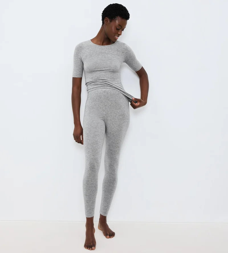 Triumph - Beauty Layers Leggings Wool Medium Grey Melange