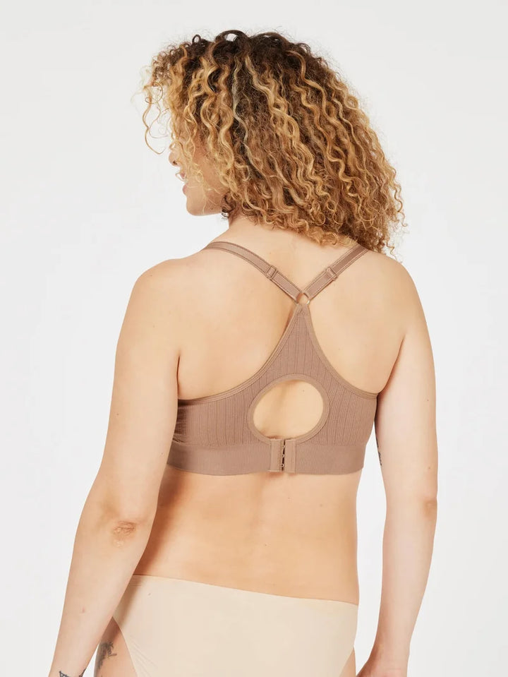Cake Maternity - Tutti Fruitti Petitie Wireless Foam Plunge Bra Mocha
