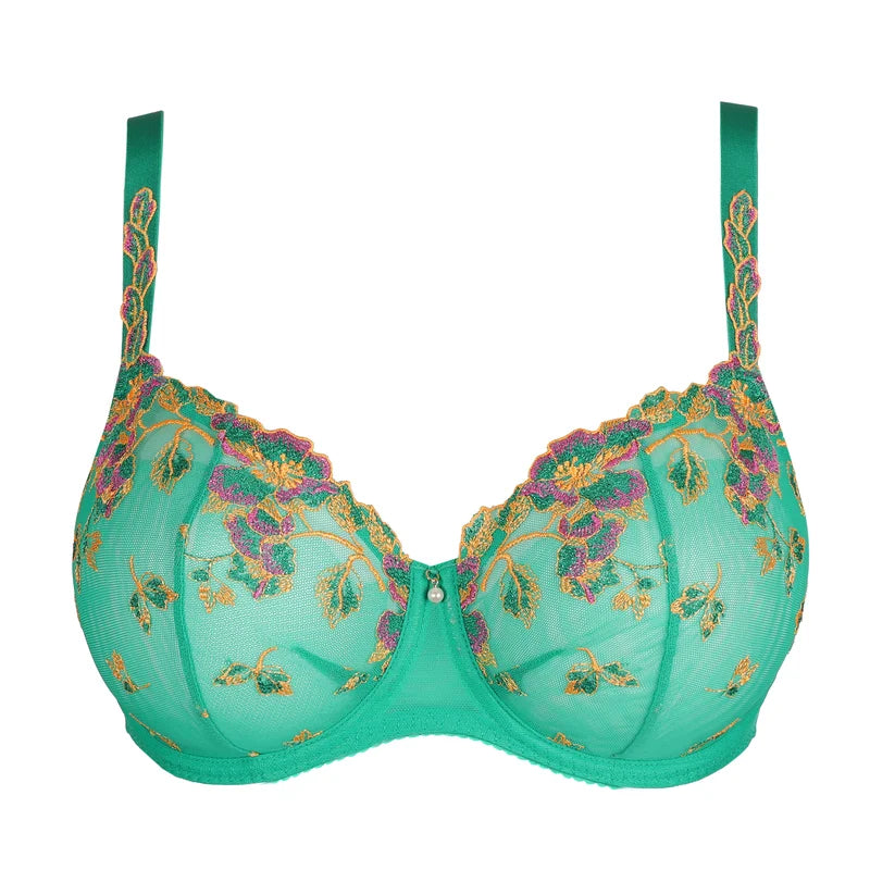 Primadonna - Lenca Balcony Bra Vertical Seam Sunny Teal