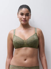 Chantelle - Sublime Wirefree Support Bra Army Khaki