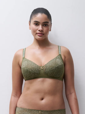 Chantelle - Sublime Wirefree Support Bra Army Khaki