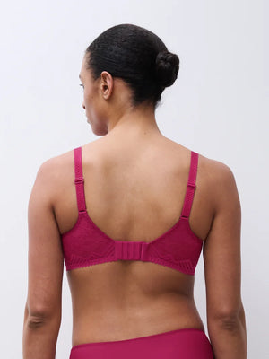 Chantelle - Origins Very Covering Underwired Bra Wild Strawberry