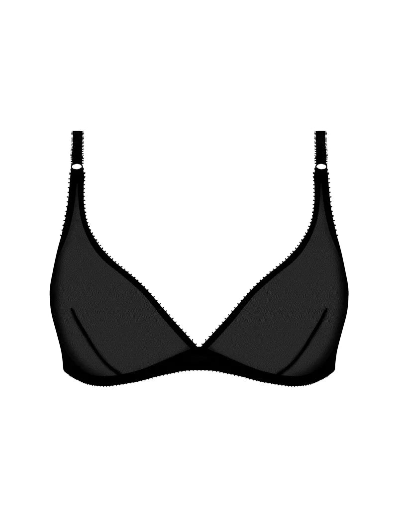 Lise Charmel - Revelation Beaute Wireless Triangle Bra Noir