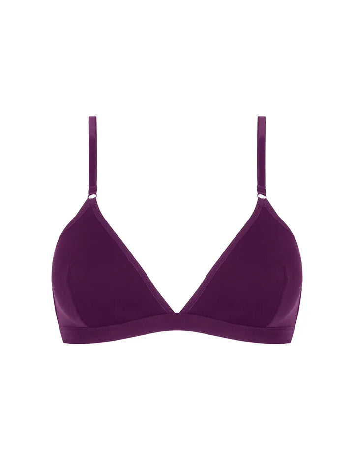 Lise Charmel - Sensation Plaisir Wireless Triangle Bra Purple Desir