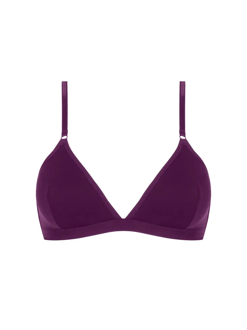 Lise Charmel - Sensation Plaisir Wireless Triangle Bra Purple Desir
