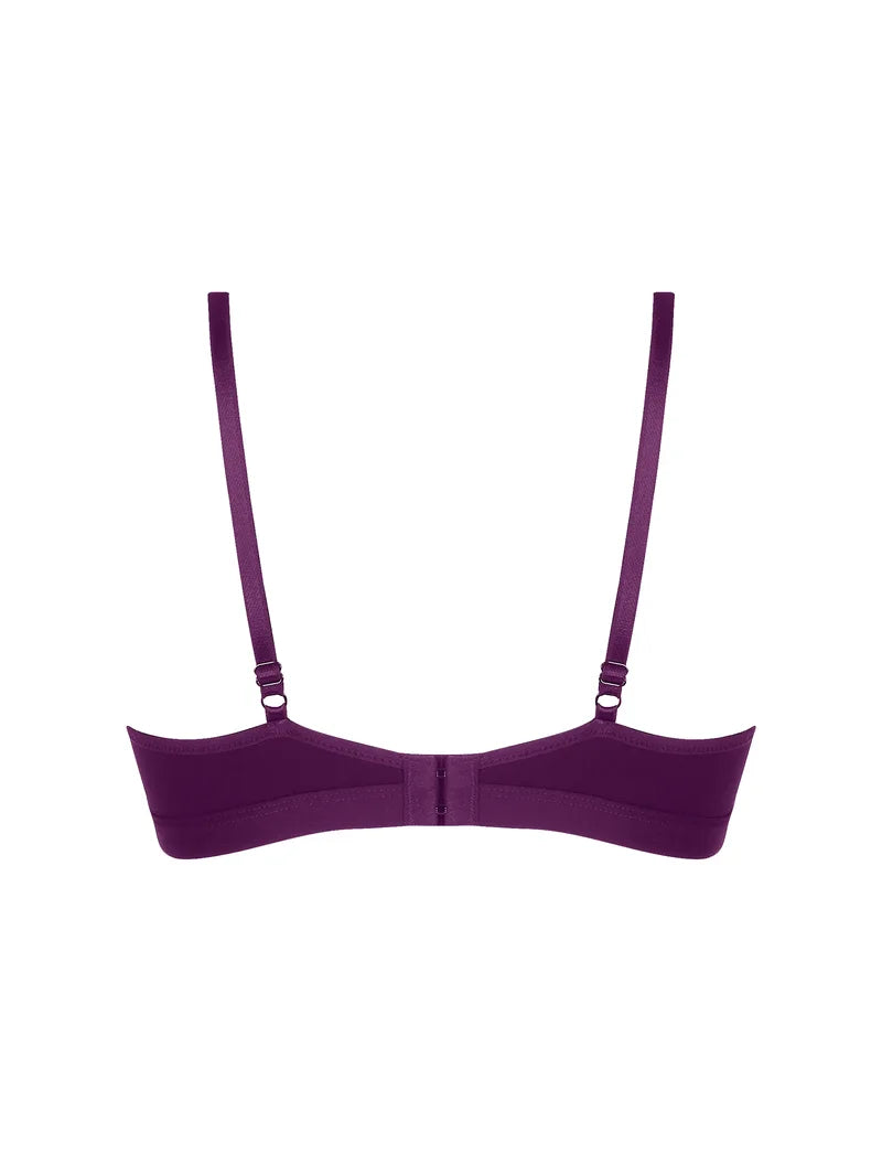 Lise Charmel - Sensation Plaisir Wireless Triangle Bra Purple Desir