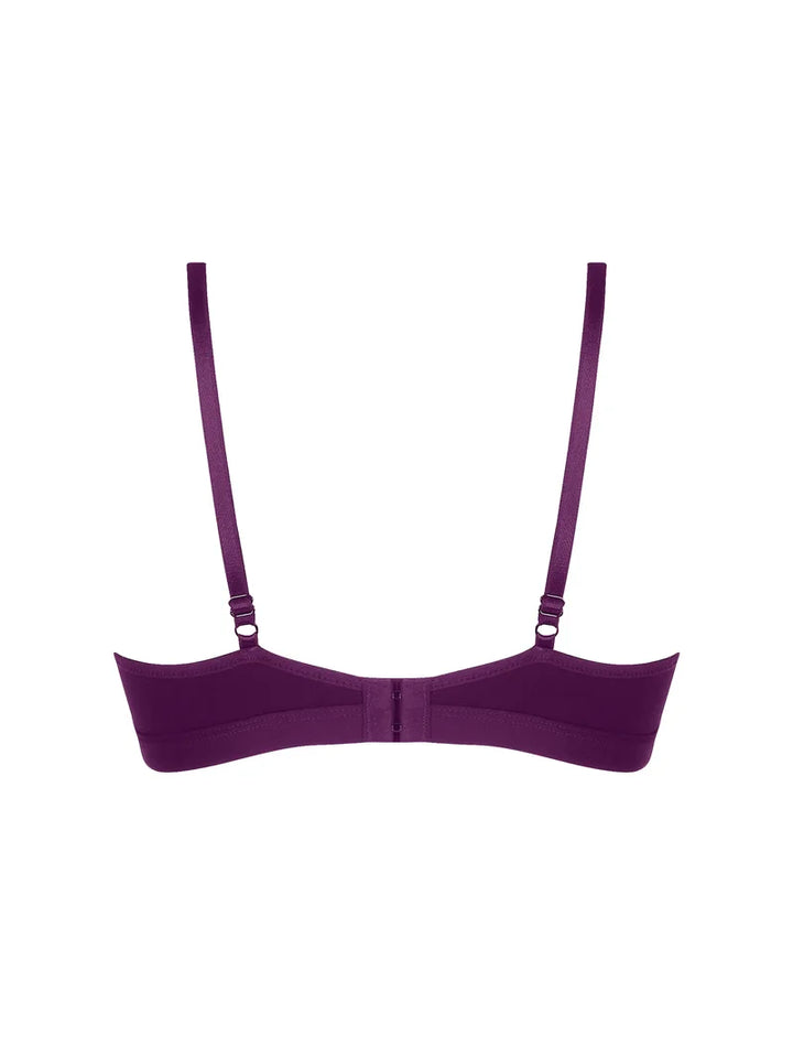 Lise Charmel - Sensation Plaisir Wireless Triangle Bra Purple Desir