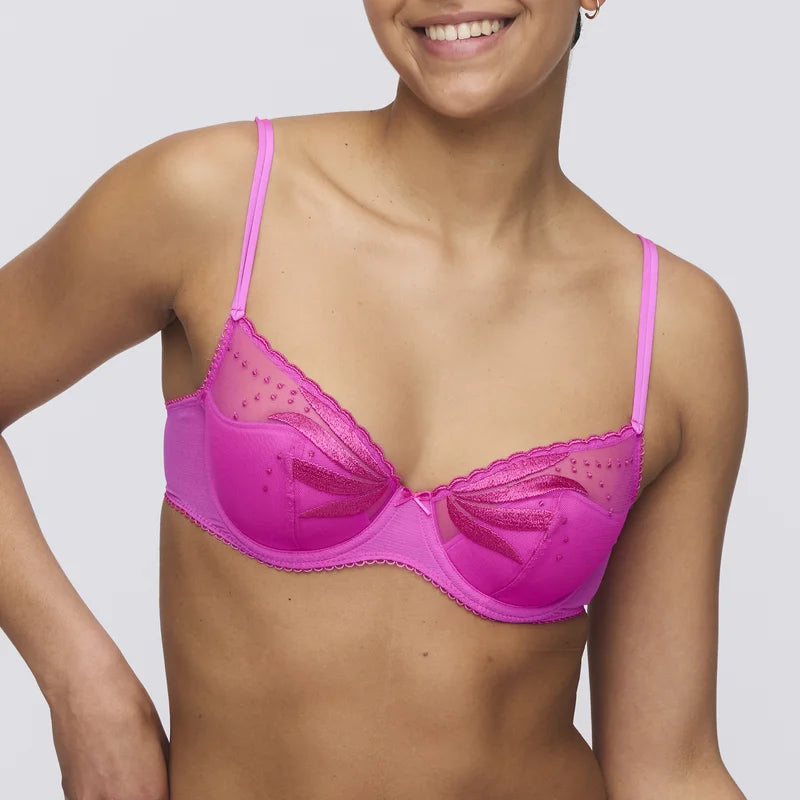 Marie Jo - Etoile Half Padded Plunge Bra Cactus Flower