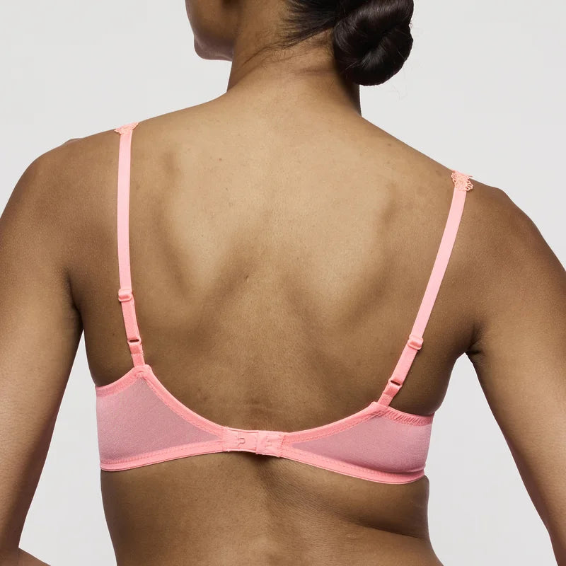 Marie Jo - Annaelle Balcony Bra Vertical Seam Neon Peach