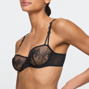 Marie Jo - Annaelle Balcony Bra Vertical Seam Black