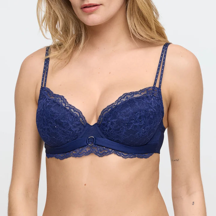 Marie Jo - Musea Push-Up Bra Removable Pads Sapphire Blue