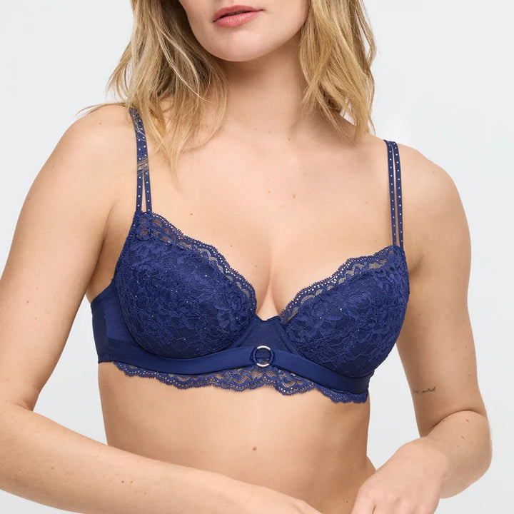Marie Jo - Musea Push-Up Bra Removable Pads Sapphire Blue