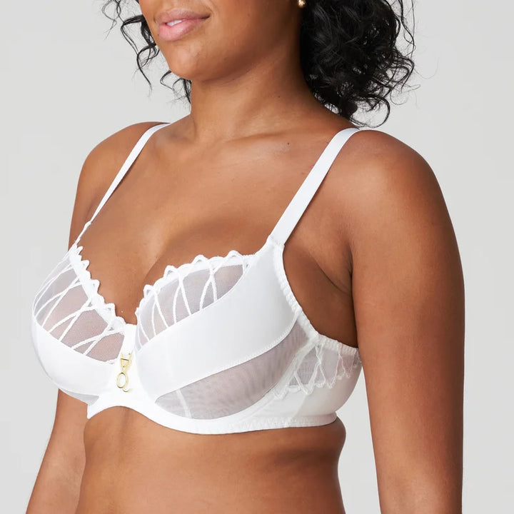 Primadonna - Arthill Balcony Bra Tulip Seam White