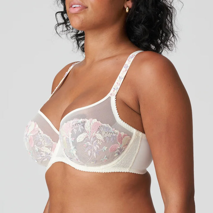 Primadonna - Mohala Balcony Bra Vertical Seam Vintage Natural