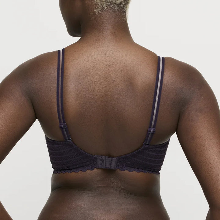 Primadonna Twist - East End Padded Bra Heartshape Amethyst