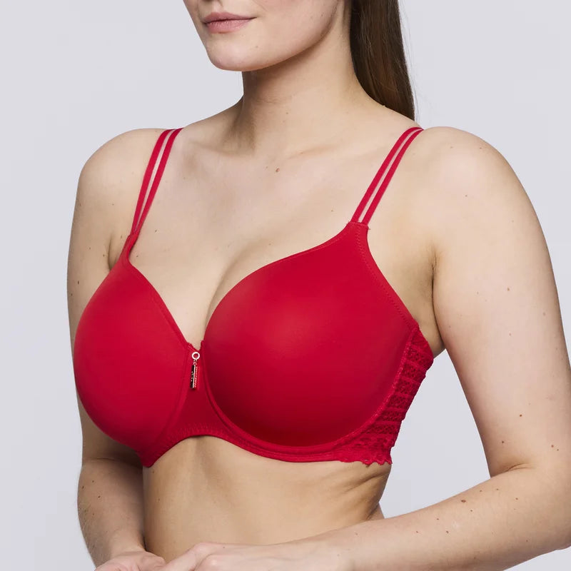 Primadonna Twist - East End Padded Bra Heartshape True Red