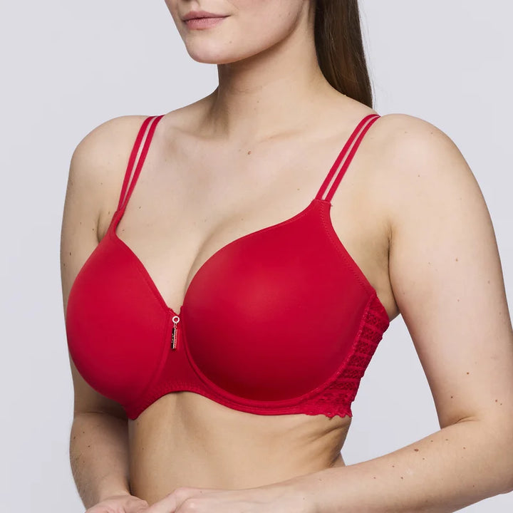 Primadonna Twist - East End Padded Bra Heartshape True Red