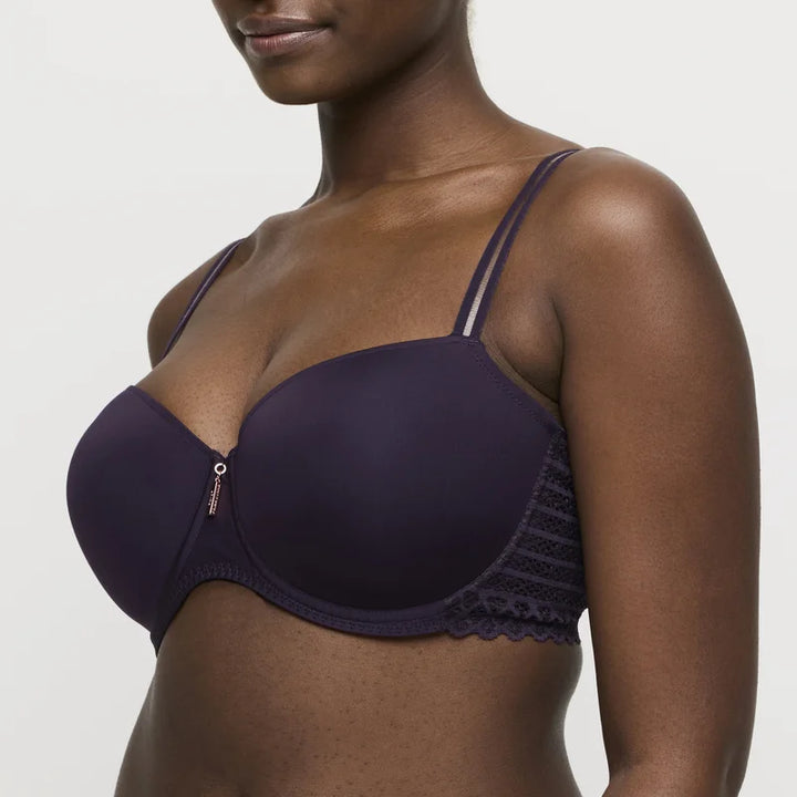 Primadonna Twist - East End Padded Balcony Bra Amethyst