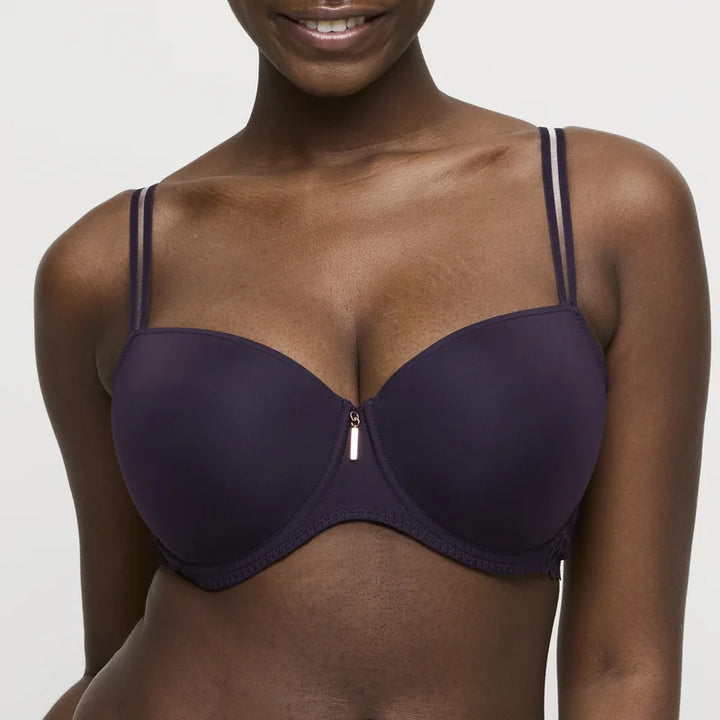 Primadonna Twist - East End Padded Balcony Bra Amethyst
