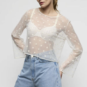 Marie Jo - Avero Top Without Cups Ivory Petal