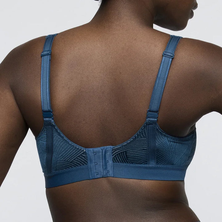 PrimaDonna Sport - The Game Sports Bra Wireless Deep Blue Sea