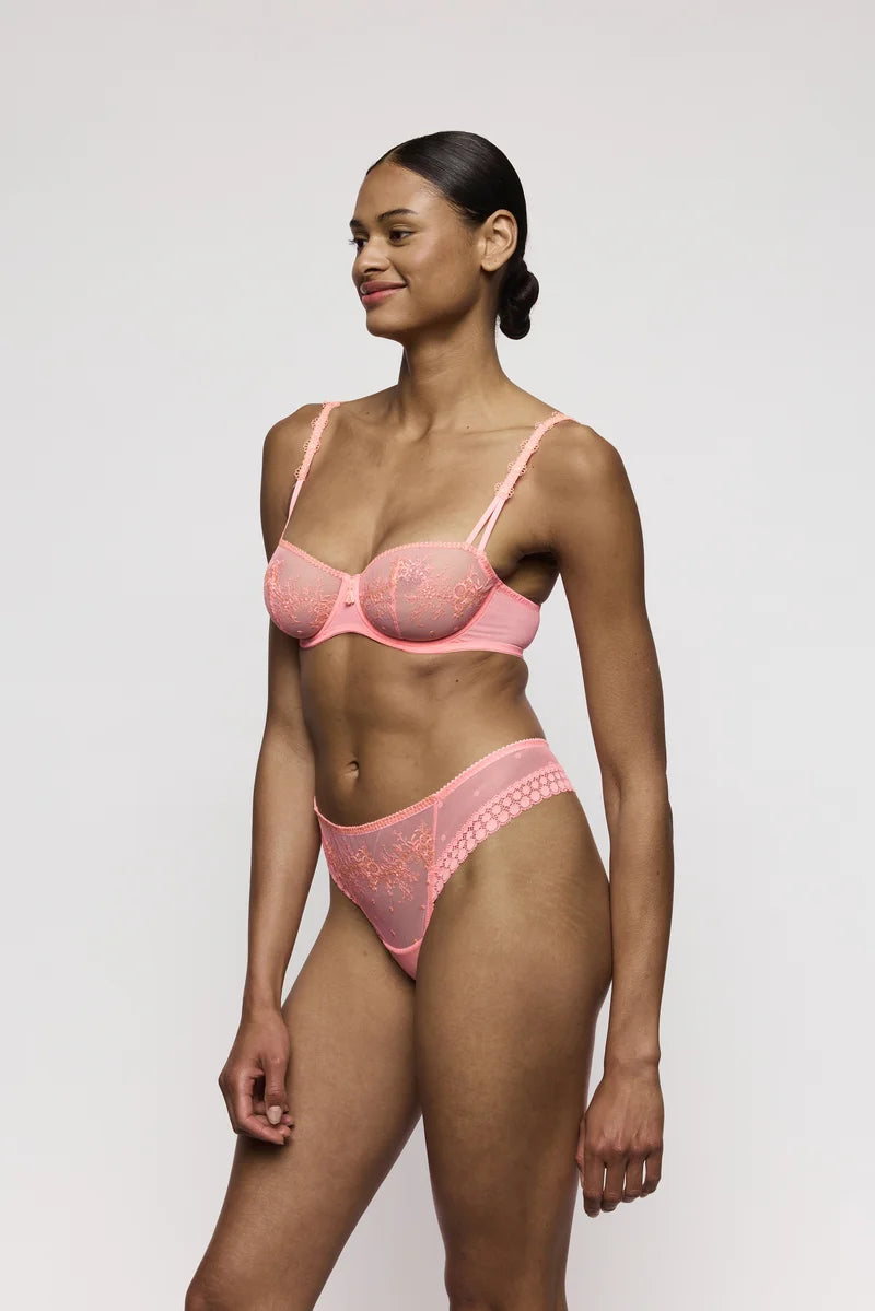 Marie Jo - Annaelle Balcony Bra Vertical Seam Neon Peach