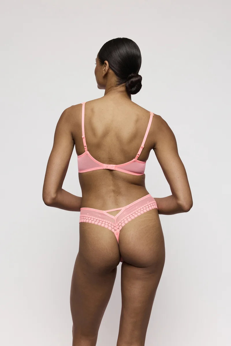 Marie Jo - Annaelle Balcony Bra Vertical Seam Neon Peach