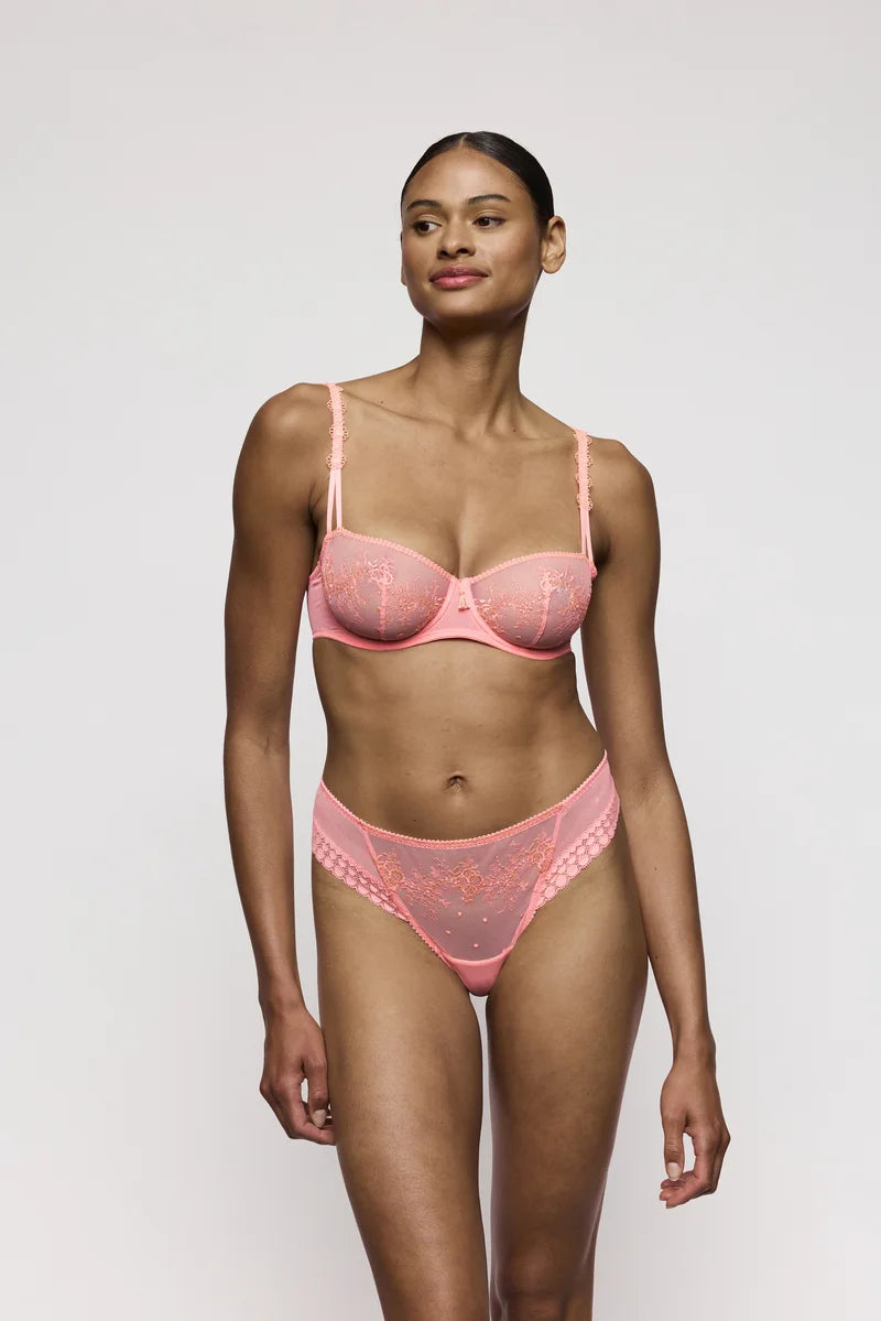 Marie Jo - Annaelle Balcony Bra Vertical Seam Neon Peach