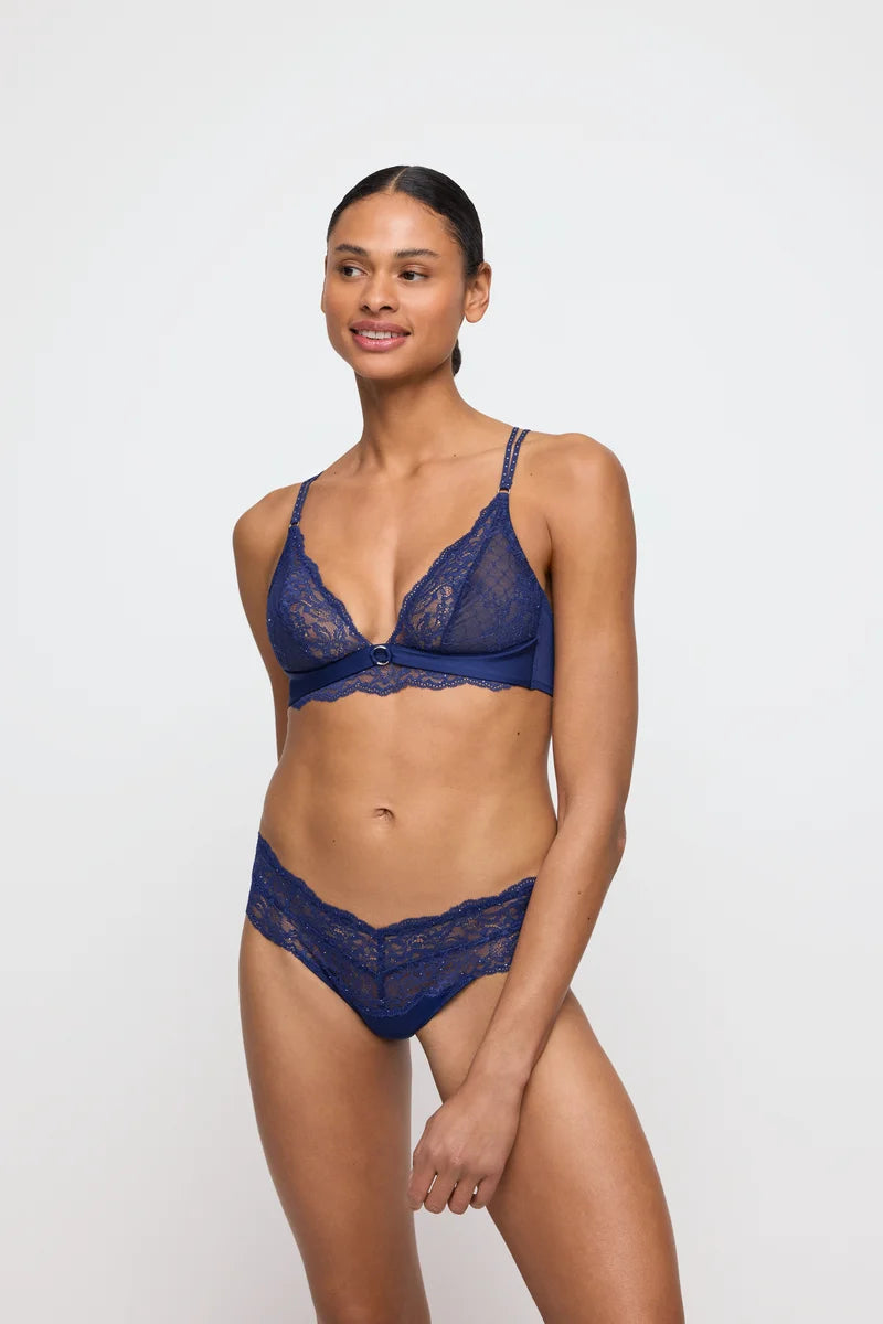 Marie Jo - Musea Thong Sapphire Blue