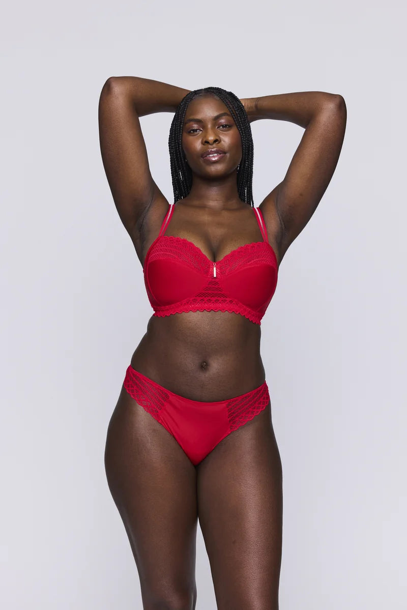 Primadonna Twist - East End Full Cup Bra Wireless True Red