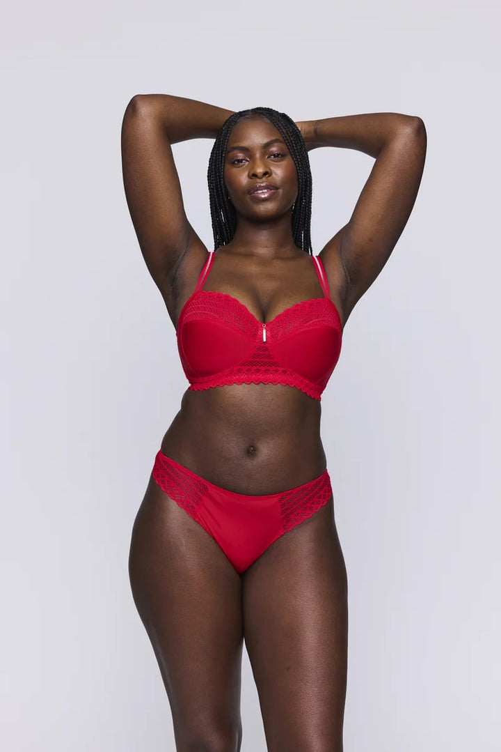 Primadonna Twist - East End Full Cup Bra Wireless True Red