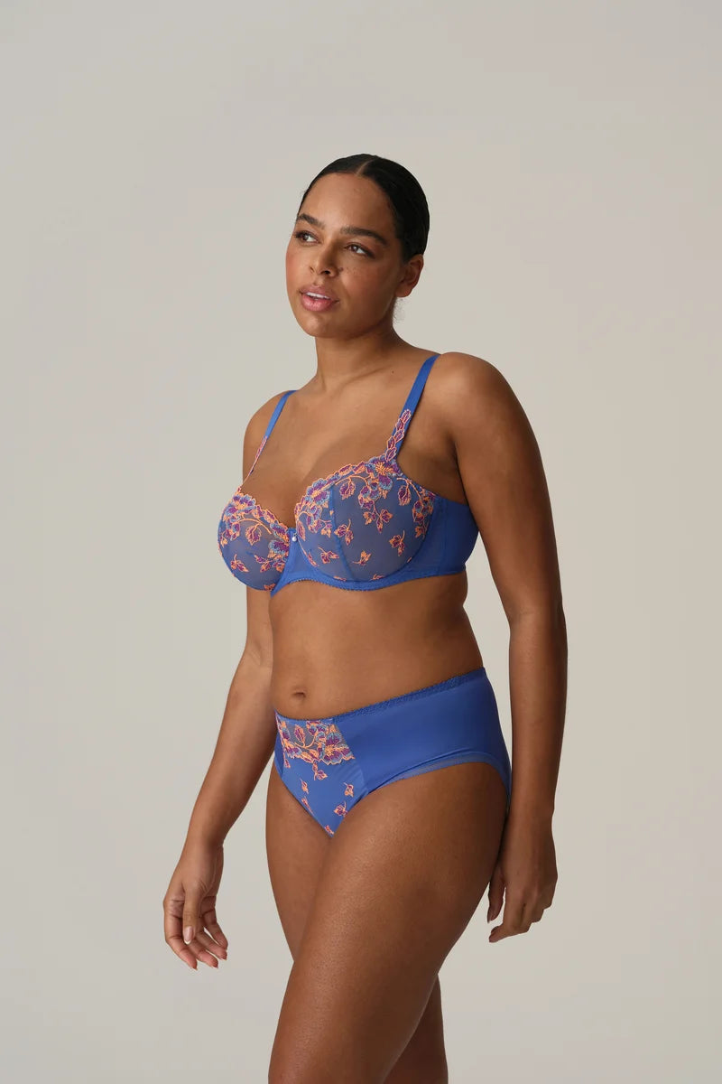 Primadonna - Lenca Balcony Bra Vertical Seam Blue Eyes