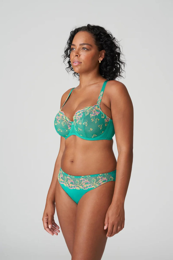 Primadonna - Lenca Balcony Bra Vertical Seam Sunny Teal