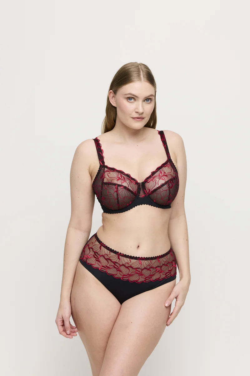 Primadonna - Springdale Full Cup Bra Black Rose