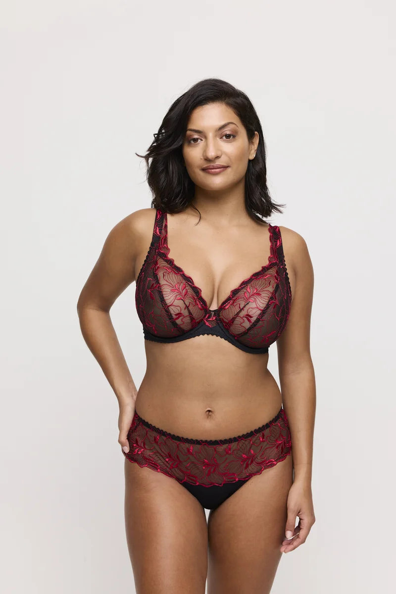 Primadonna - Springdale Luxury Thong Black Rose