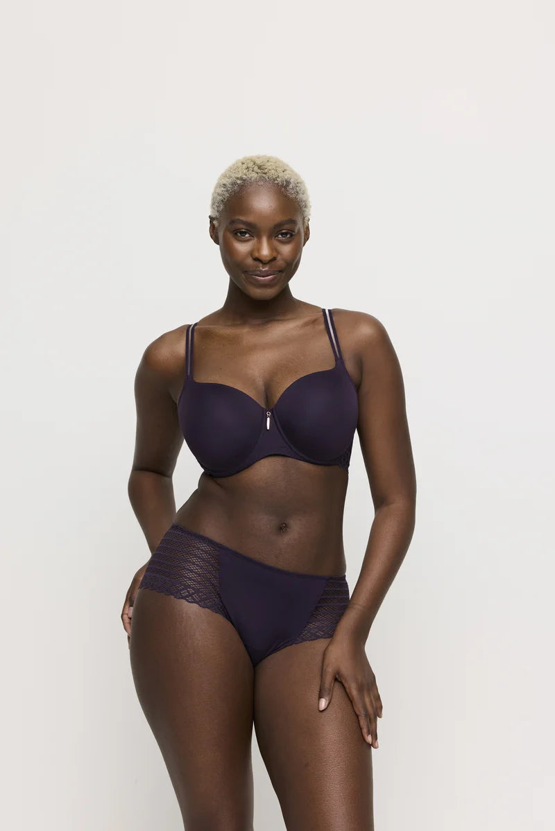 Primadonna Twist - East End Padded Bra Heartshape Amethyst