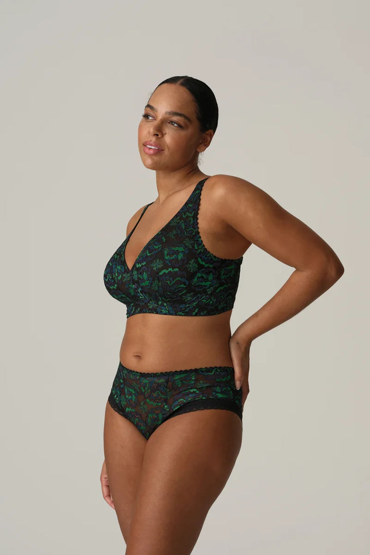 Primadonna - San Angel Luxury Thong Peacock Feather