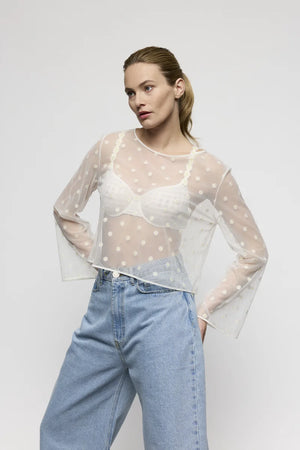 Marie Jo - Avero Top Without Cups Ivory Petal