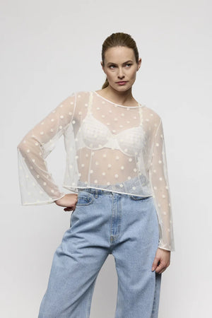 Marie Jo - Avero Top Without Cups Ivory Petal