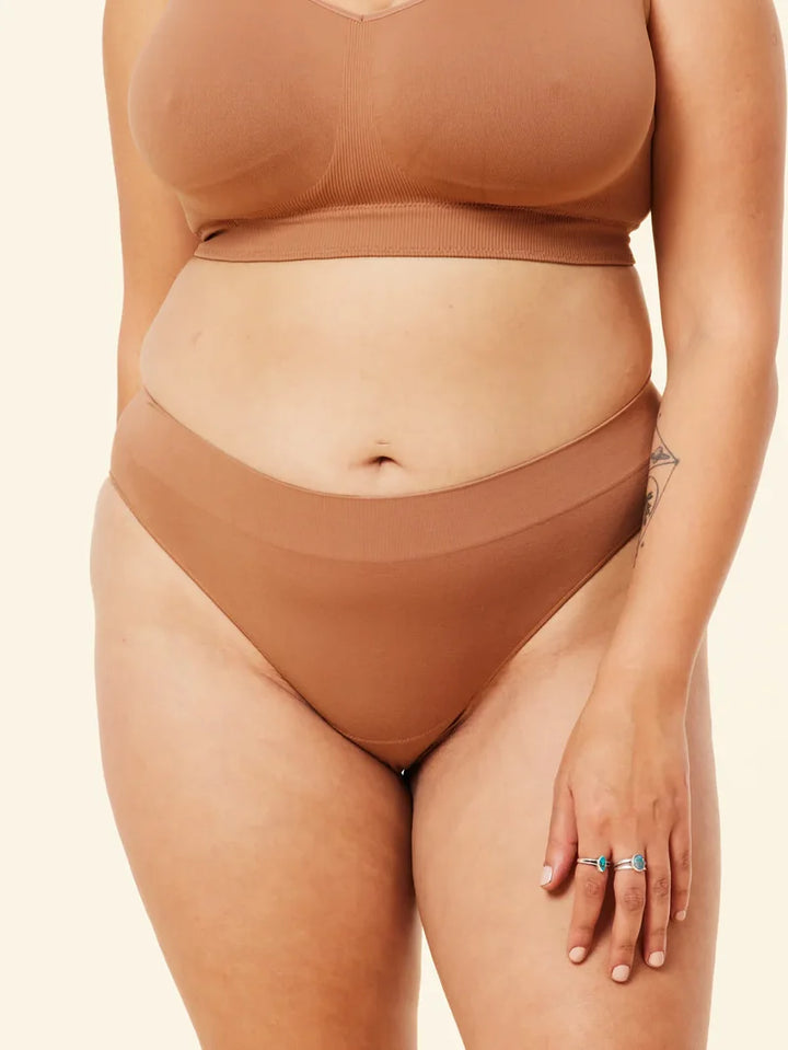 Sugar Candy - Basic Bikini Brief Clay