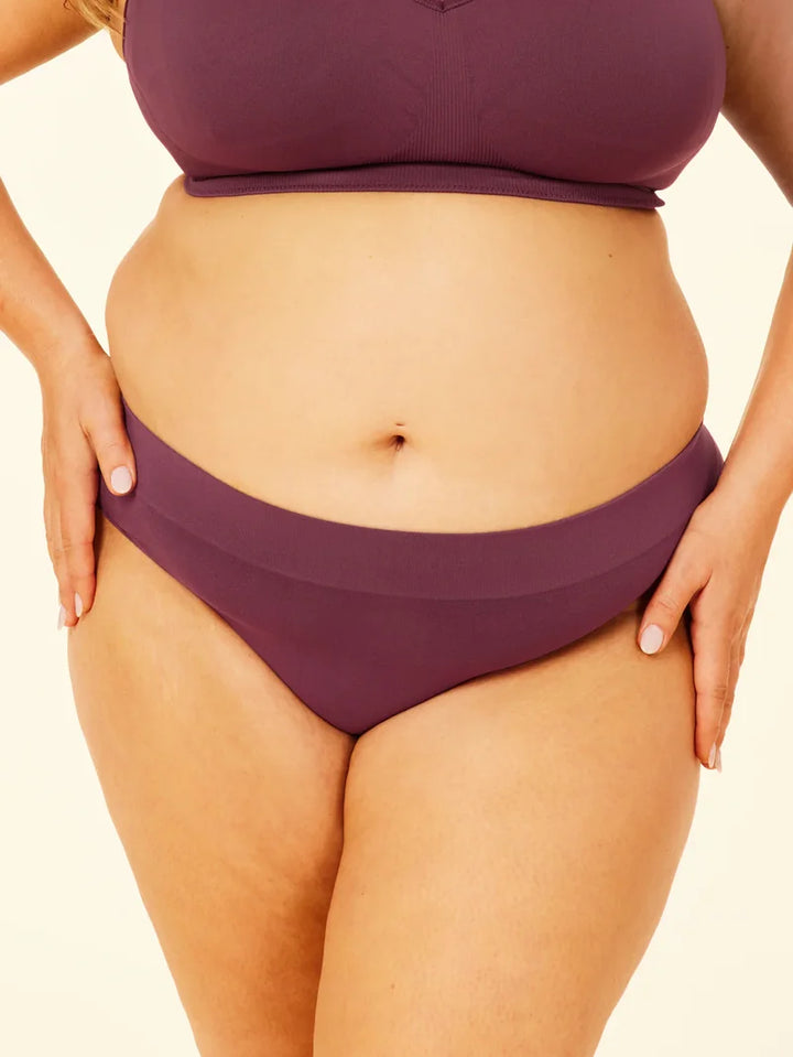 Sugar Candy - Basic Bikini Brief Plum