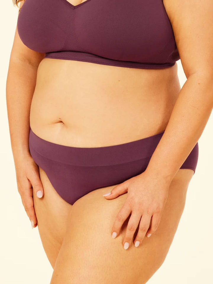 Sugar Candy - Basic Bikini Brief Plum