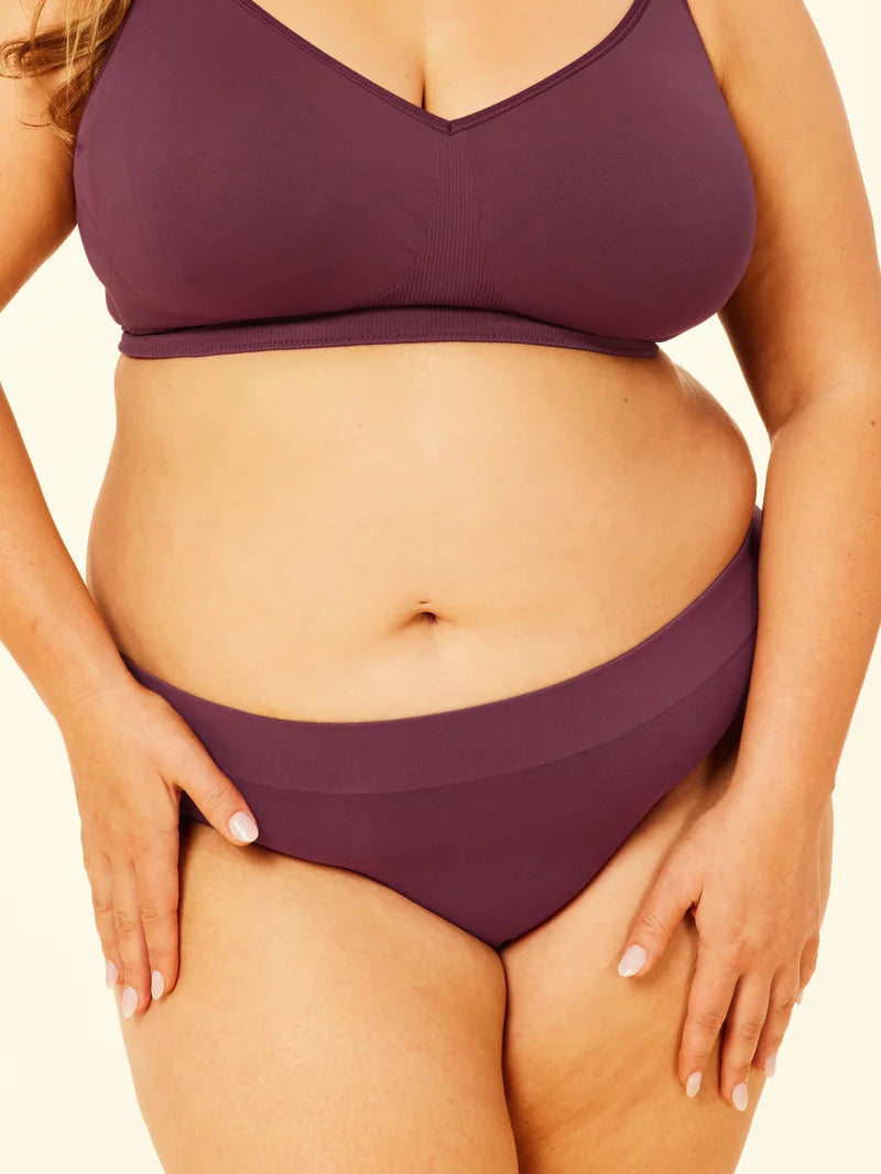 Sugar Candy - Basic Bikini Brief Plum