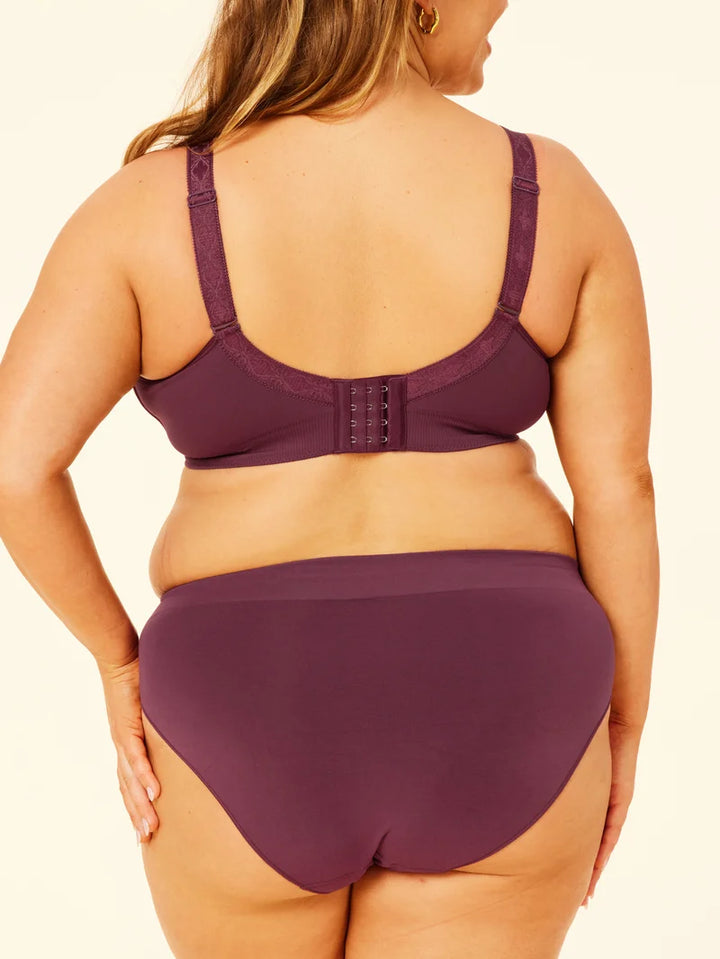 Sugar Candy - Basic Bikini Brief Plum