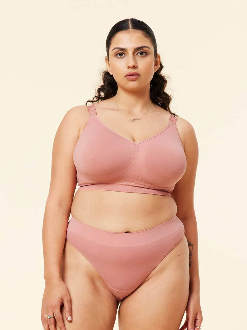 Sugar Candy - Basic Bikini Brief Rosewood